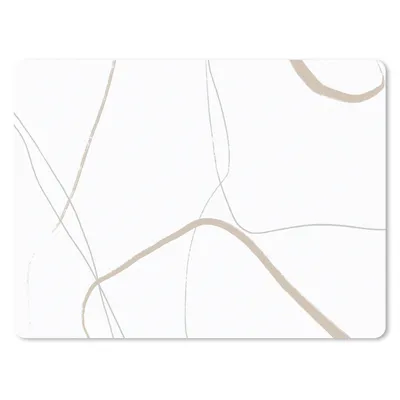 Produktbild von MuchoWow® Mauspad Mousepad Abstrakt - Minimalismus - Linienkunst 23x19 cm - Mousepads - Maus Mat - Pad - Mausunterlage - Schreibtischunterlage - Mauspad