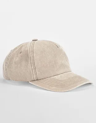 Zdjęcie produktu dla Czapka Beechfield Relaxed 5 Panel Vintage Cap