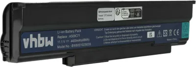 Produktbild von vhbw Akku kompatibel mit Acer Extensa 5235, 5235G, 5635G, 5635Z, 5635Z-422G16Mn, 5635Z-432G16Mn, 5635Z-432G25Mn Notebook (4400 mAh, 11,1 V, Li-Ion)