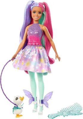 Produktbild von Mattel HLC35 - Barbie - A Touch of Magic - Puppe mit Zubehör, Glyph
