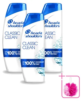 Productafbeelding van 3 x Head & Shoulders Shampoo Classic Clean - 400 ml - Voordeelverpakking - 3 stuks
