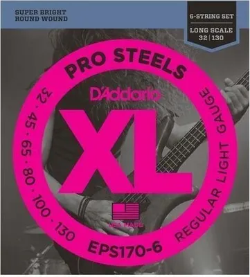 Obrázok produktu pre D'Addario EPS170-6 Struny pre 6-strunovú basgitaru