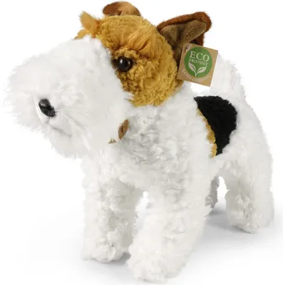 Immagine prodotto di RAPPA Cane di peluche fox terrier Dash in piedi 30 cm ECO-FRIENDLY