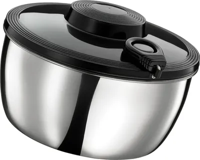 Produktbild von Küchenprofi Salatschleuder, Edelstahl/schwarz 1370082800