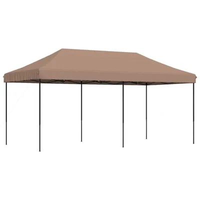 Produktbild von vidaXL Partyzelt Faltbar Pop-Up Braun 580x292x315 cm