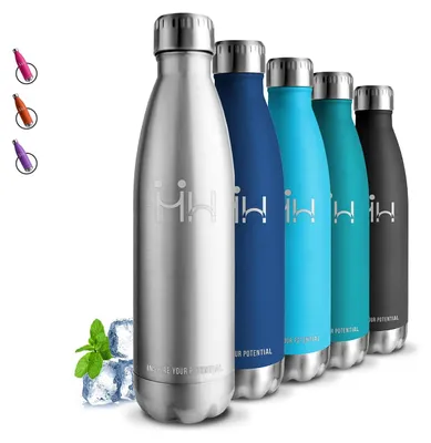 Thermosflasche 750 ml, Edelstahl, BPA-frei, doppelwandig