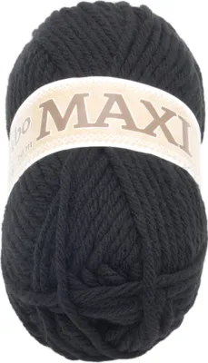 Immagine prodotto di Filato JUMBO MAXI - 100g / 65 m - Nero