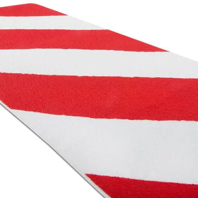 Produktbild von Antirutsch- Warnbelag in Streifen selbstklebend rot-weiß 150 x 610 mm