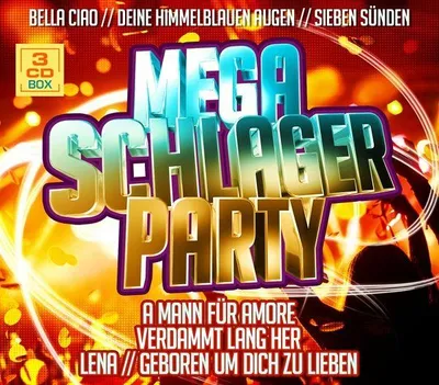 Produktbild von Mega Schlager Party 3er CD