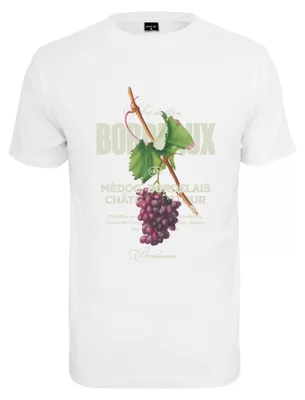 Obrázok produktu pre Mister Tee – Pánske tričko „Bordeaux“ TN2153 (S) (biele)