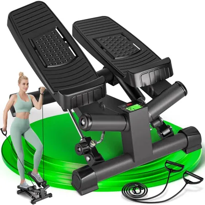 Zdjęcie produktu dla Ministepper - Stepper do ćwiczeń - Hydrauliczny opór - Wyświetlacz LCD, do 100 kg