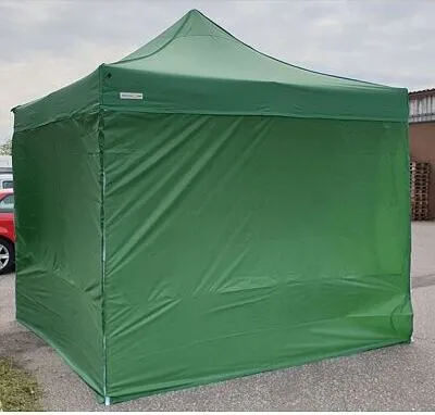 Produktbild von Faltpavillon 3x3m ALU Standard volle Seitenwand - Weiß