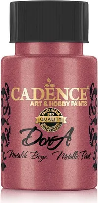 Produktbild von Cadence - Metallic Acrylfarbe - Dora - 50ml Rot