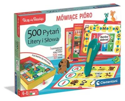Obrázek produktu pro Mówiące Pióro 500 Pytań Litery i Słowa 50780