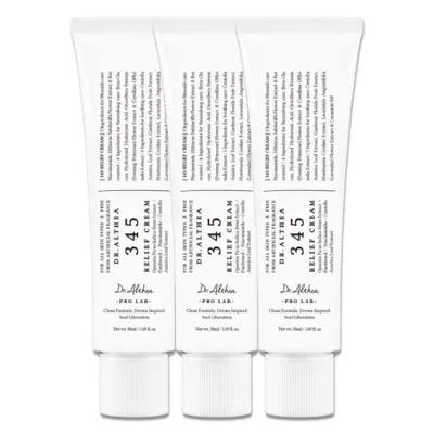 Produktbild von Dr. Althea 345 Relief Cream 50ml Intensive Repair Cream mit Niacinamid Pantenol, 3x 50ml