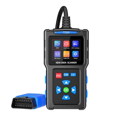 Produktbild von OBD2 Diagnosegerät, OBDII/EOBD Diagnose, Auslesegerät Auto - Fehlerbehebung, DE Sprache, Diagnosegerät für Autos, Motor Fehlercodeleser