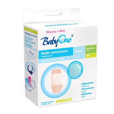 Produktbild von BabyOno Netz-Poposlip nach der Geburt - 2 Stk.