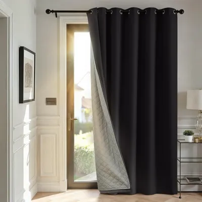 Image de Rideaux thermiques - Rideaux occultants opaques pour salon et chambre