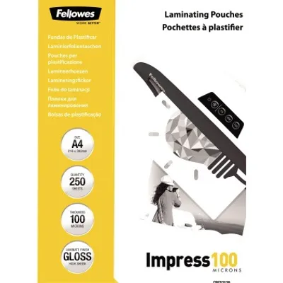 Obrázek produktu pro Fellowes 5313904, Bílá, A4, 210 mm, 1 mm, 297 mm, 250 kusů