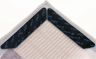 Immagine prodotto di INF Confezione da 4 adesivi antiscivolo per divano in moquette spessa