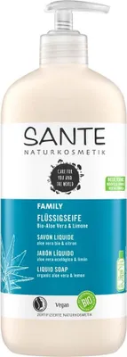 Zdjęcie produktu dla MYDŁO W PŁYNIE ALOES I CYTRYNA ECO 500 ml - SANTE