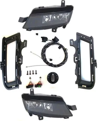 Produktbild von Nebelscheinwerfer Nachrüstung NSW Set Kit Komplettset passend für VW Golf VII 7