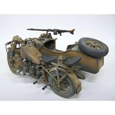 Immagine prodotto di Italeri 1:9 Deut.Militärmotorrad mit Seitenwagen