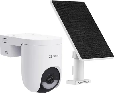 Image de EZVIZ HB8 Lite 4G+Wifi kit, Caméra IP de sécurité, Extérieur, Sans fil, CE / REACH / WEEE / RoHS, Mural, Blanc