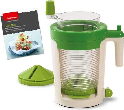 Produktbild von Betty Bossi Maxi Spiralizer – Gemüse Spiralschneider zum Schneiden von Gemüse und Früchten – komfortabler Gemüse Twister – High-End-Version der Spiralschneider