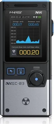 Produktbild von FNIRSI GC-03: 3-in-1-Detektor für Strahlung und elektromagnetische Felder