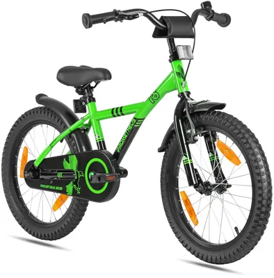 Produktbild von Kinderfahrrad 18 Zoll mit Rücktrittbremse, Für Jungen und Mädchen