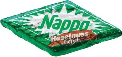 Produktbild von Nappo Haselnuss Puffreis Zartbitter 40g