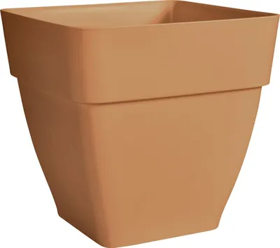 Produktbild von Elho Pflanztopf Vibia Quadrat 28,8 x 28,8 x 28,2 cm terra