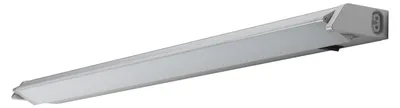 Produktbild von OSRAM LED-Unterschrankleuchte mit Kippfunktion 557mm in Silber aus Aluminium, in 830 Warmweiß, IP20-Schutz, für Regal- und Unterbaubeleuchtung