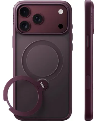 Produktbild von MagSafe-Hülle für Apple iPhone 18 Pro / 17 Pro, Torras, Ostand Spin, Lila