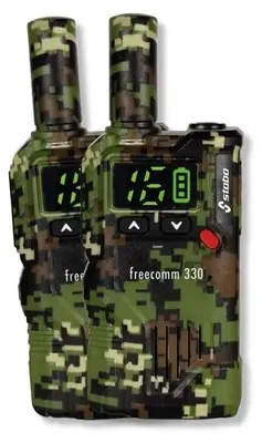 Immagine prodotto di Ricetrasmettitore portatile Stabo freecomm 330 20330 PMR Set di 2 pezzi