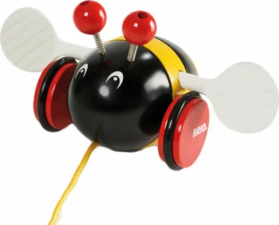 Immagine prodotto di BRIO Wilde Hummel, Nachziehspielzeug, Ziehtier, Holzspielzeug, Holz Spielzeug, Kleinkind, 30165