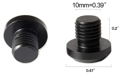 Obrázek produktu pro 4ks motocyklů CNC hliníkové M10 x 1,25 zrcadla díry bankovní zátky šrouby náhradní pro Yamaha FZ-07 MT-07 SUZUKI
