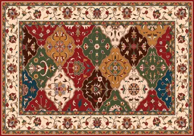 Produktbild von Art puzzle - Puzzle Anatolian Flowers, Carpet Motif - 1000 dielov