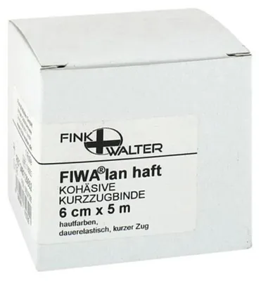 Image de Bande de compression 6 cm x 5 m, cohésive, à élasticité réduite, 1 pièce