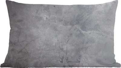 Produktbild von MuchoWow® Zierkissen Sofakissen Wohnzimmer Dekokissen 60x40 cm Industriell - Beton - Grau - Schiefer - Retro - Kopfkissen - Polster mit Foto