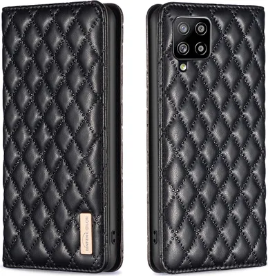 Obrázek produktu pro Galaxy A42 5G Pouzdro, Elegantní Flip Kožené Pouzdro s Kapsami na Karty a Stojánkem pro Samsung Galaxy A42 5G černé