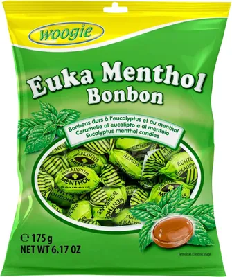 Obrázok produktu pre Woogie Mint & Eucalyptus Candy 175 g