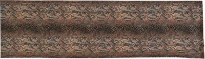 Produktbild von Tischläufer - Braun - Schwarz - Polyester - 40 x 140 cm