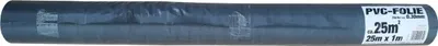 Produktbild von Jufol Baufolie PVC 0,3 mm 25 x 1 m = 25 m² schwarz