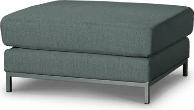 Produktbild von Dekoria Bezug für Kramfors Hocker, grau- blau, Husse, Kramfors Hocker