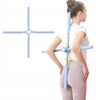 Produktbild von Haltungs Corrector Trainingsstab zur Rückendehnung