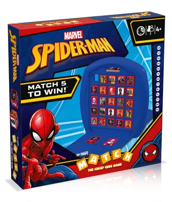 Produktbild von Top Trumps Match Spiderman Würfelspiel Kinderspiel Spiel Gesellschaftsspiel Brettspiel