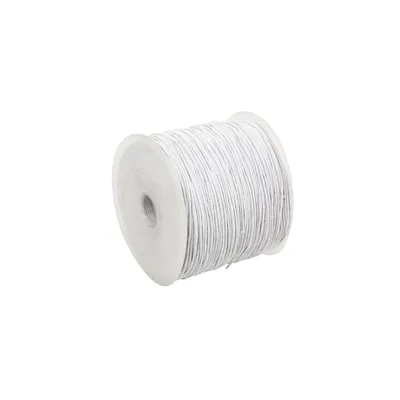 Produktbild von Gummikordel weiß, 250 m Rolle