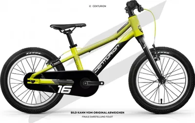 Immagine prodotto di Centurion R'Bock 16 lime 16" Lime - bicicletta leggera per bambini dal design moderno...